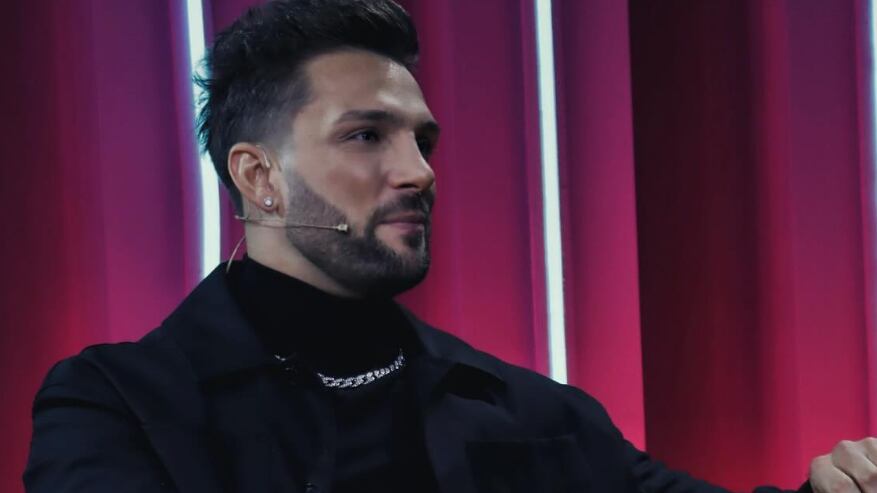 Nicola Porcella reacciona tras la eliminación de Agustín Fernández en La Casa de los Famosos México.