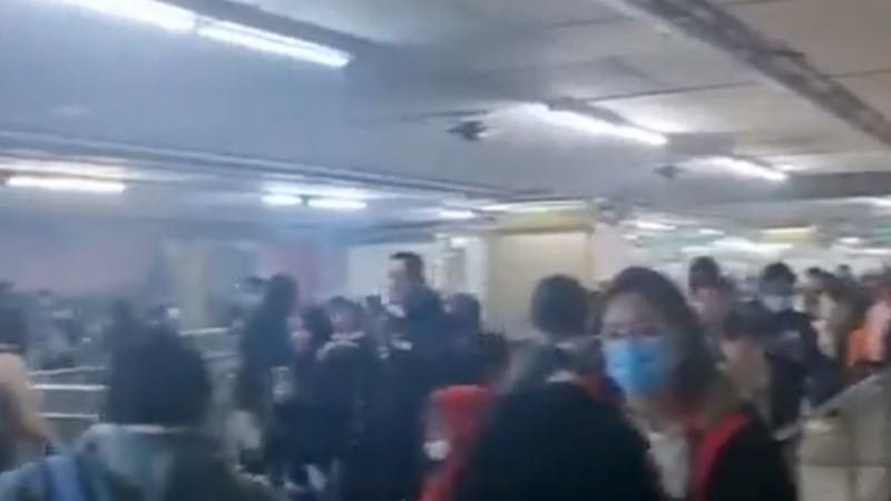 Metro Bellas Artes: usuarios reportan presencia en estación Línea 8