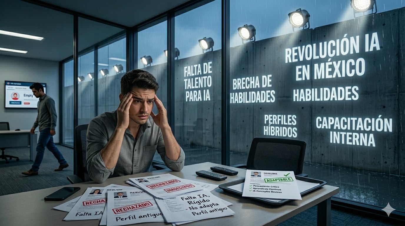 Empresas chocan con muro: falta talento para IA