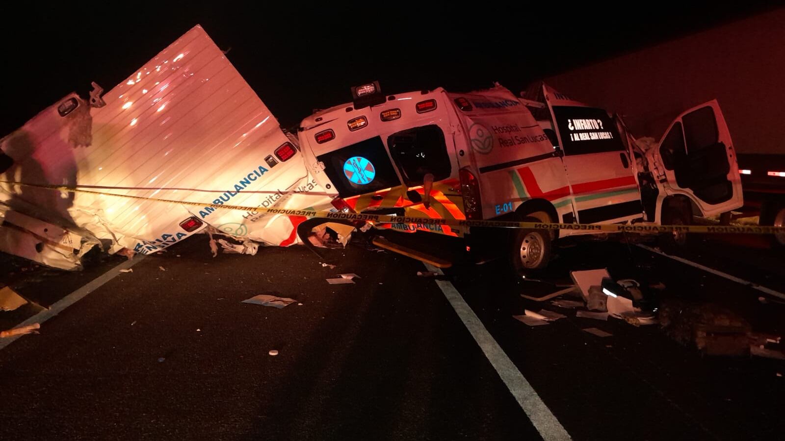 El acceso a la autopista estuvo cerrado en la madrugada.
