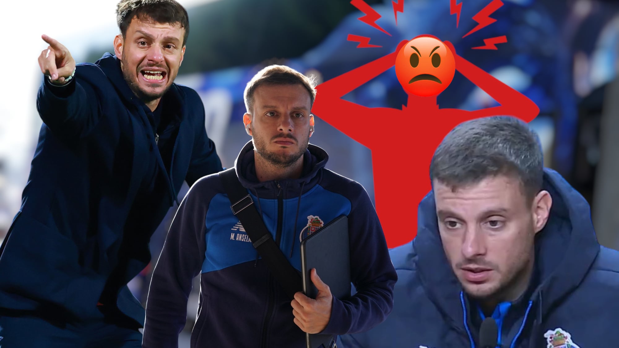 La afición del Porto está molesta con Martín Anselmi por malos resultados