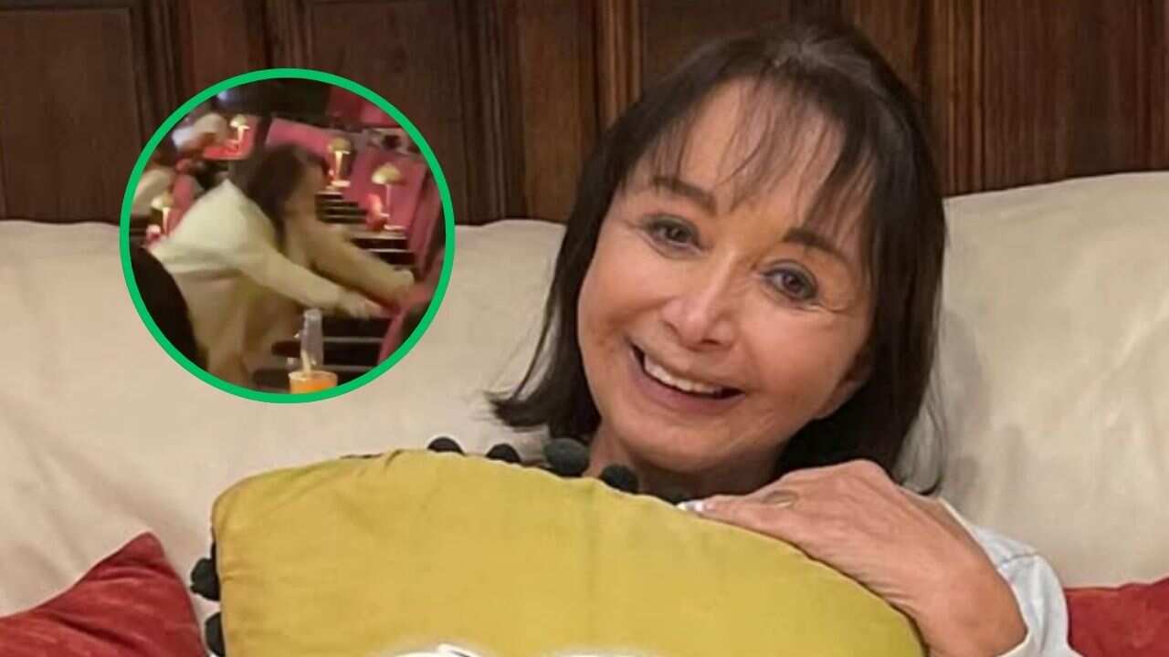 La Chilindrina sufre aparatosa caída