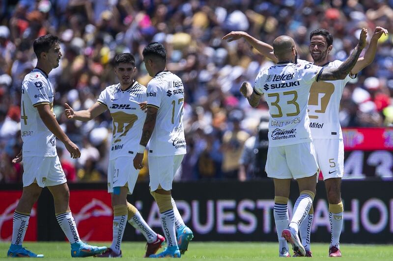 Pumas y Monterrey se enfrentaron en CU