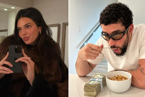 “Lucen incómodos”: Kendall Jenner y Bad Bunny se reúnen pero los tunden por su actitud indiferente