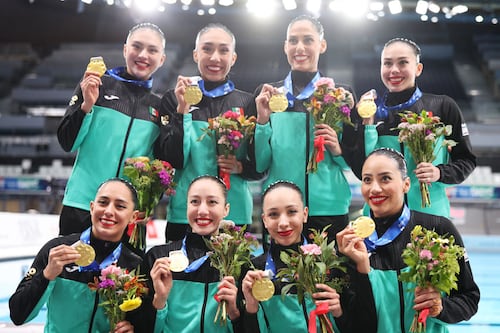 Triunfo dorado, México conquista la Copa del Mundo de Natación Artística