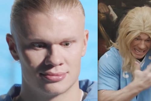 John Cena se convierte en Haaland para promocionar gira del City