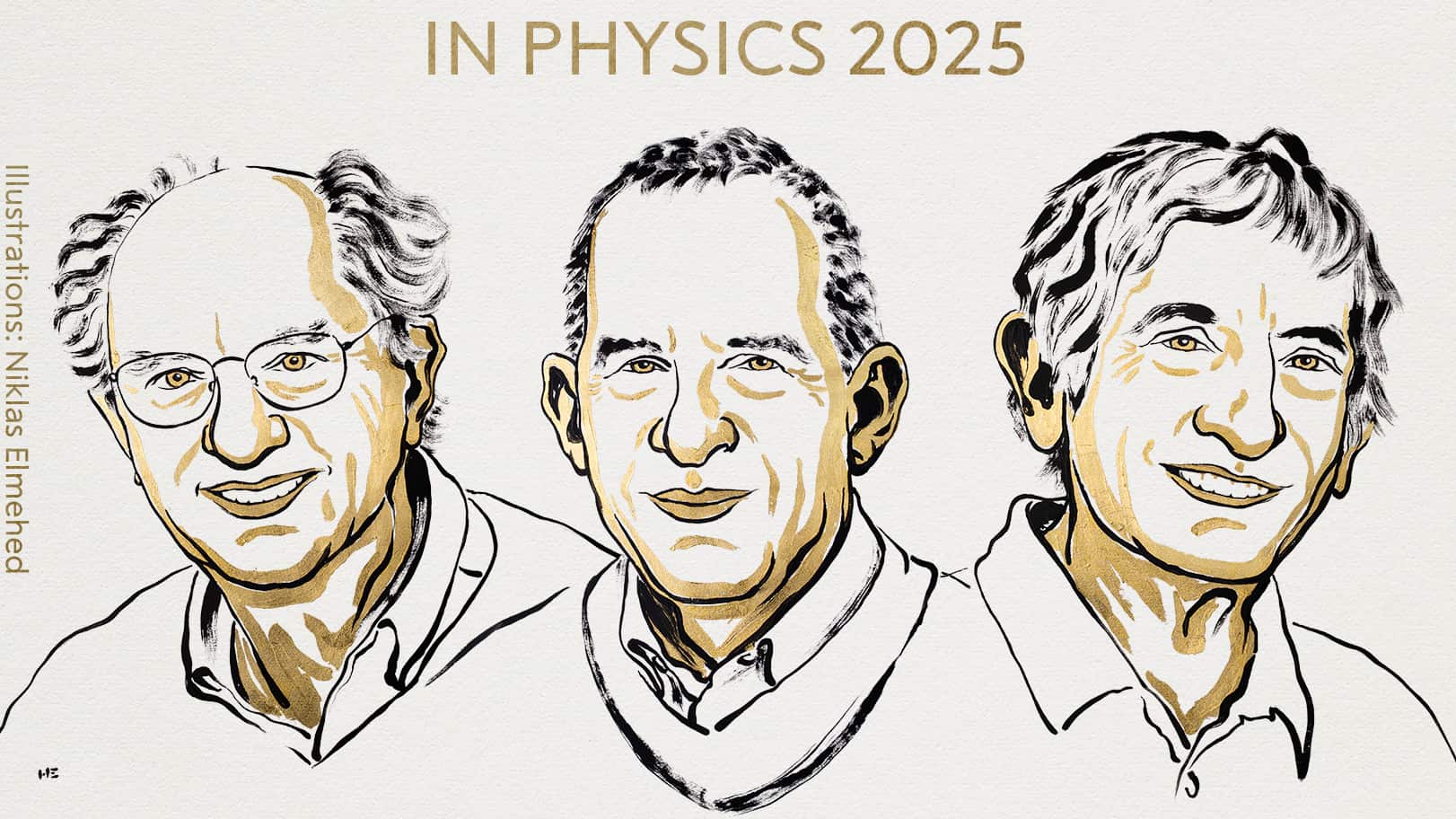 Clarke, Devoret y Martinis lograron que un circuito eléctrico se comportara como una sola partícula cuántica a gran escala.