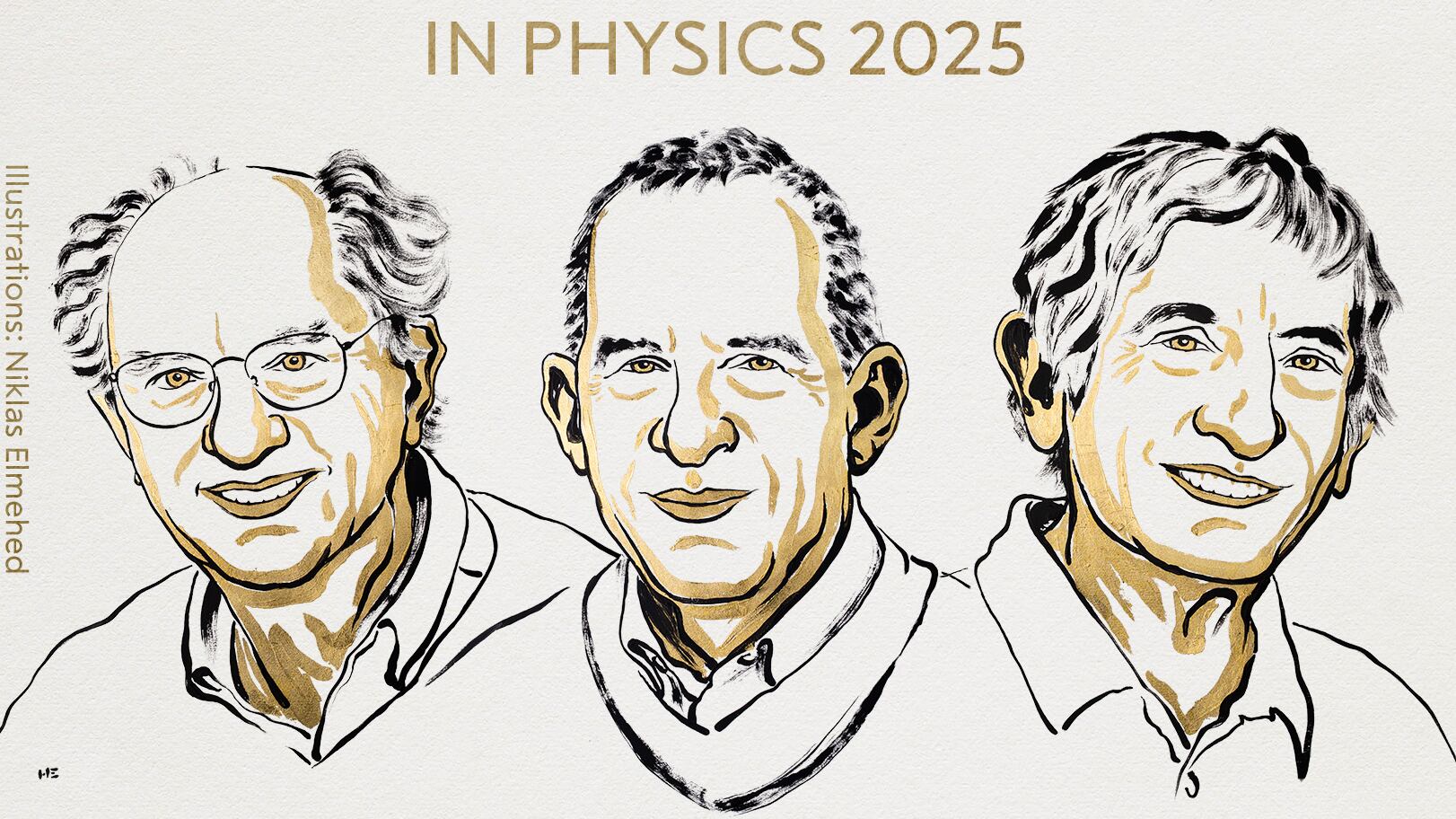 Clarke, Devoret y Martinis lograron que un circuito eléctrico se comportara como una sola partícula cuántica a gran escala.