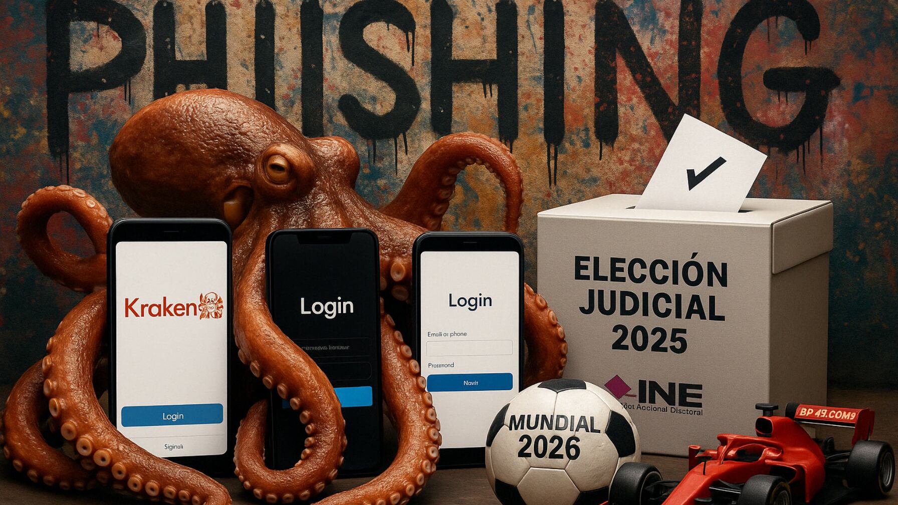 Herramienta Kraken permite suplantar páginas bancarias mexicanas con facilidad para robar datos personales mediante ataques personalizados y en tiempo real.
