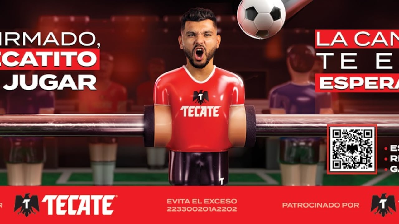Tecate, Tecatito, futbolito Tecate, gana un futbolito, gana futbolito, gana un futbolito Tecate, Cómo ganar un futbolito de Tecate, Registro tecate