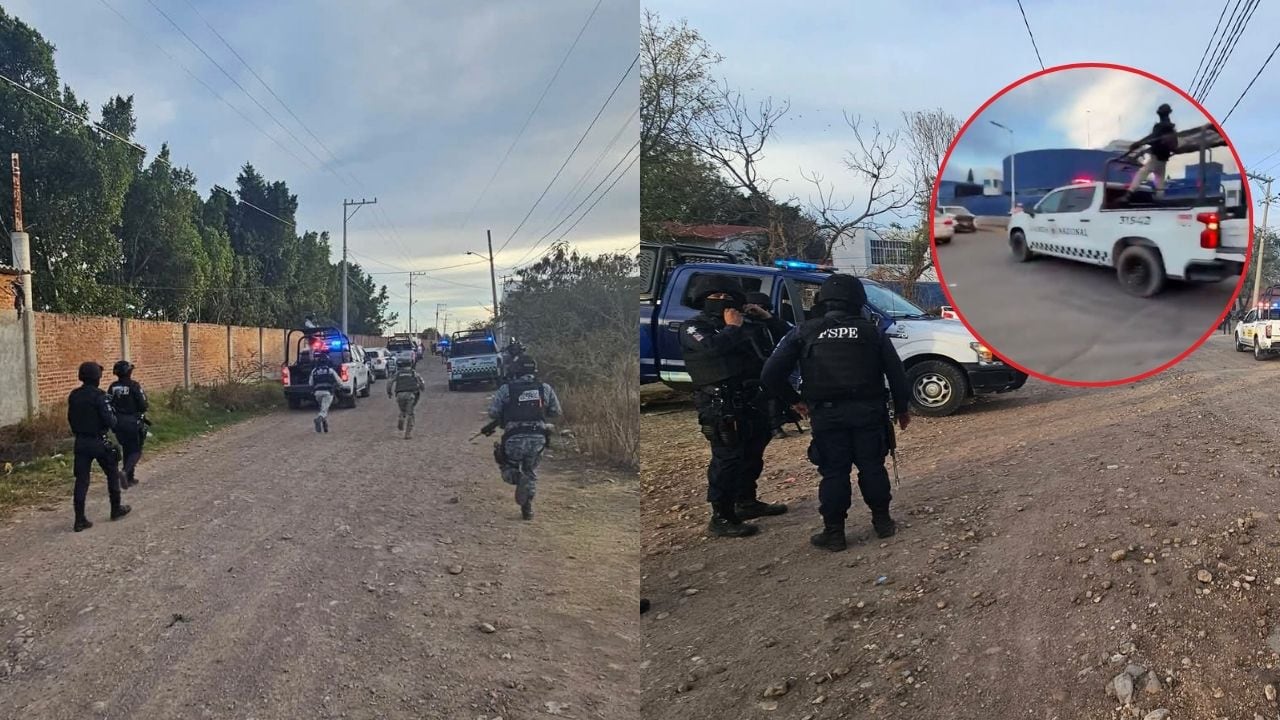 Balacera en Guanajuato