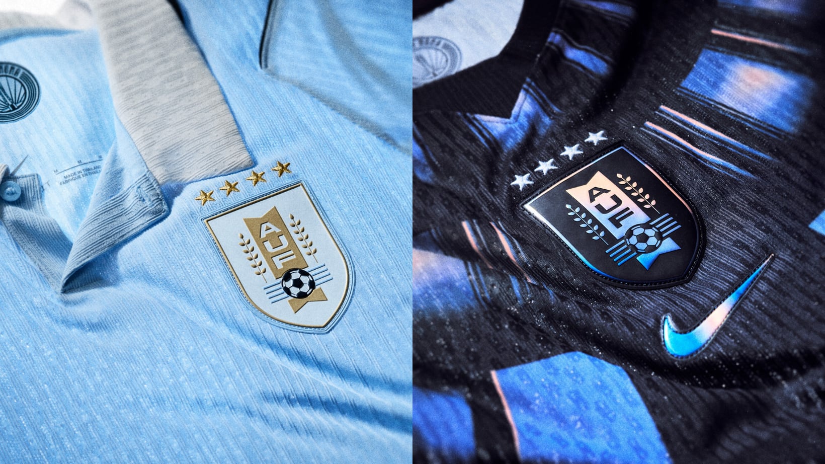 Jerseys de Uruguay para el Mundial 2026.