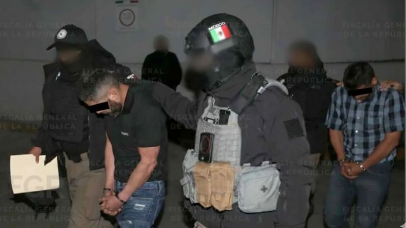 Detenidos en el operativo del Mencho