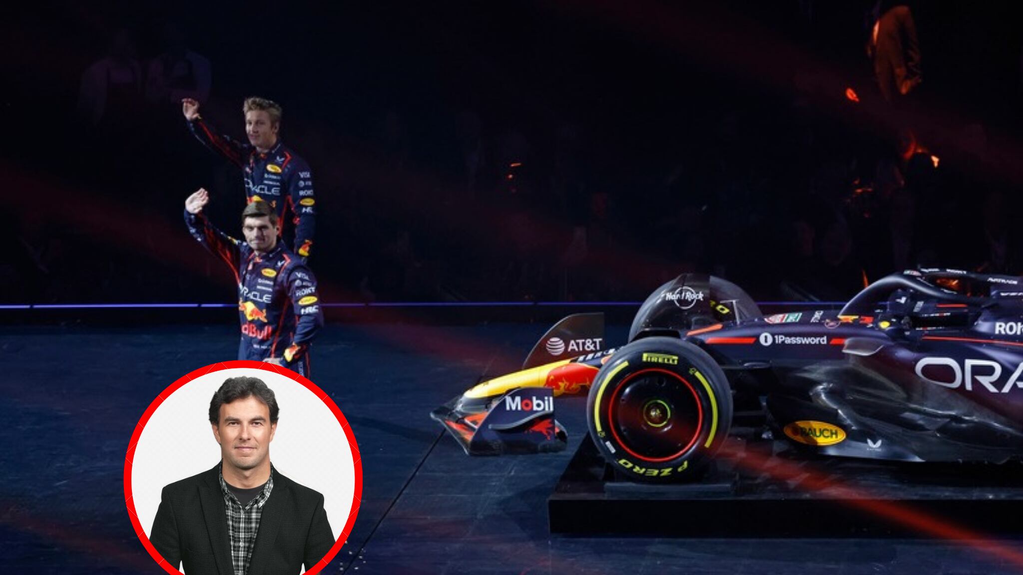 Checo Pérez aparece en la Gala de la Fórmula 1
