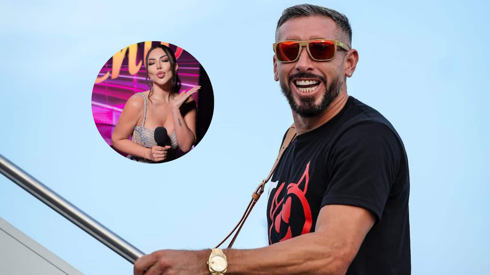 Héctor Herrera estaría en una relación con famosa actriz.