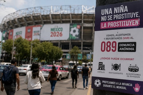 “Una niña no se prostituye”: alertan por hasta 20 mil casos de explotación y abuso durante el Mundial