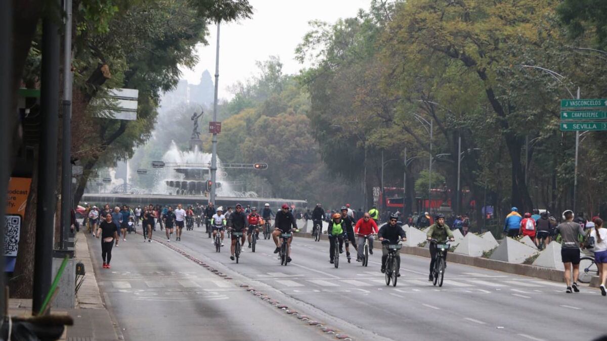La contingencia no impidió que se realizará este domingo. (Cuartoscuro)
