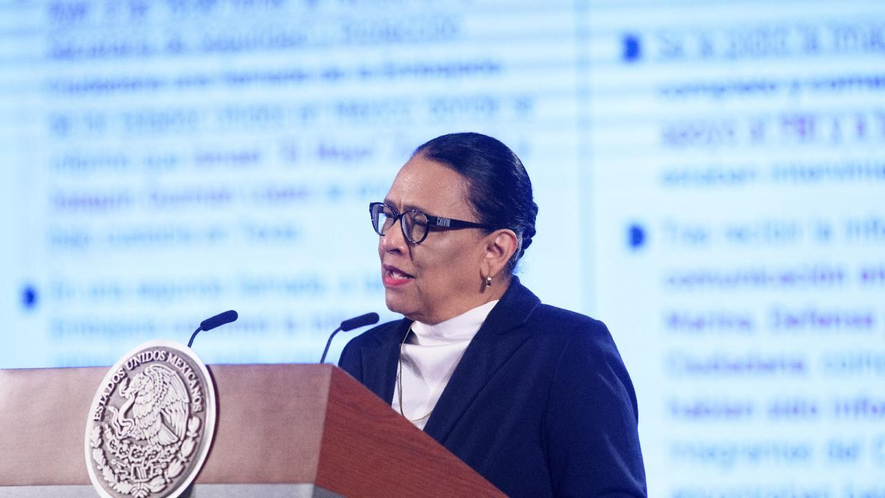 México no participó en la detención del Mayo Zambada o el hijo del Chapo: Rosa Icela Rodríguez