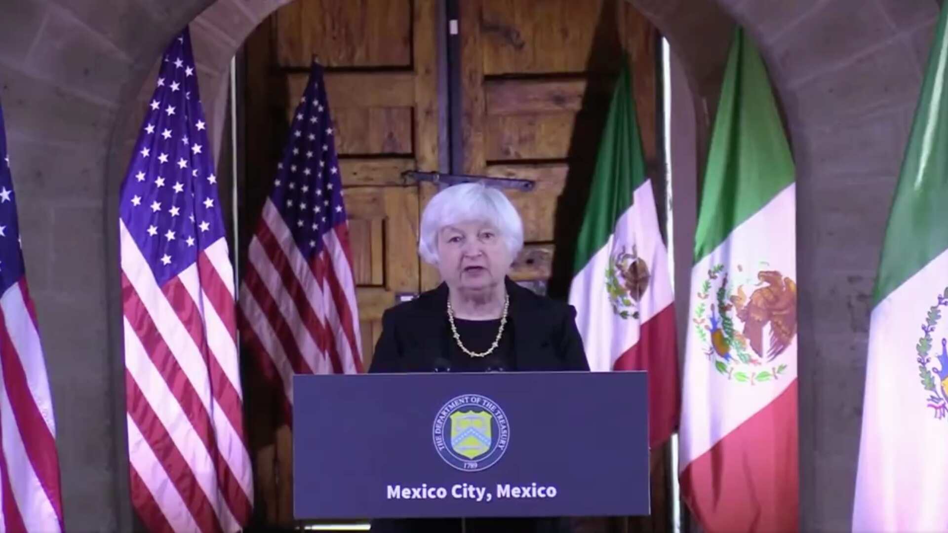 Janet Yellen,secretaria del Tesoro de EE. UU.