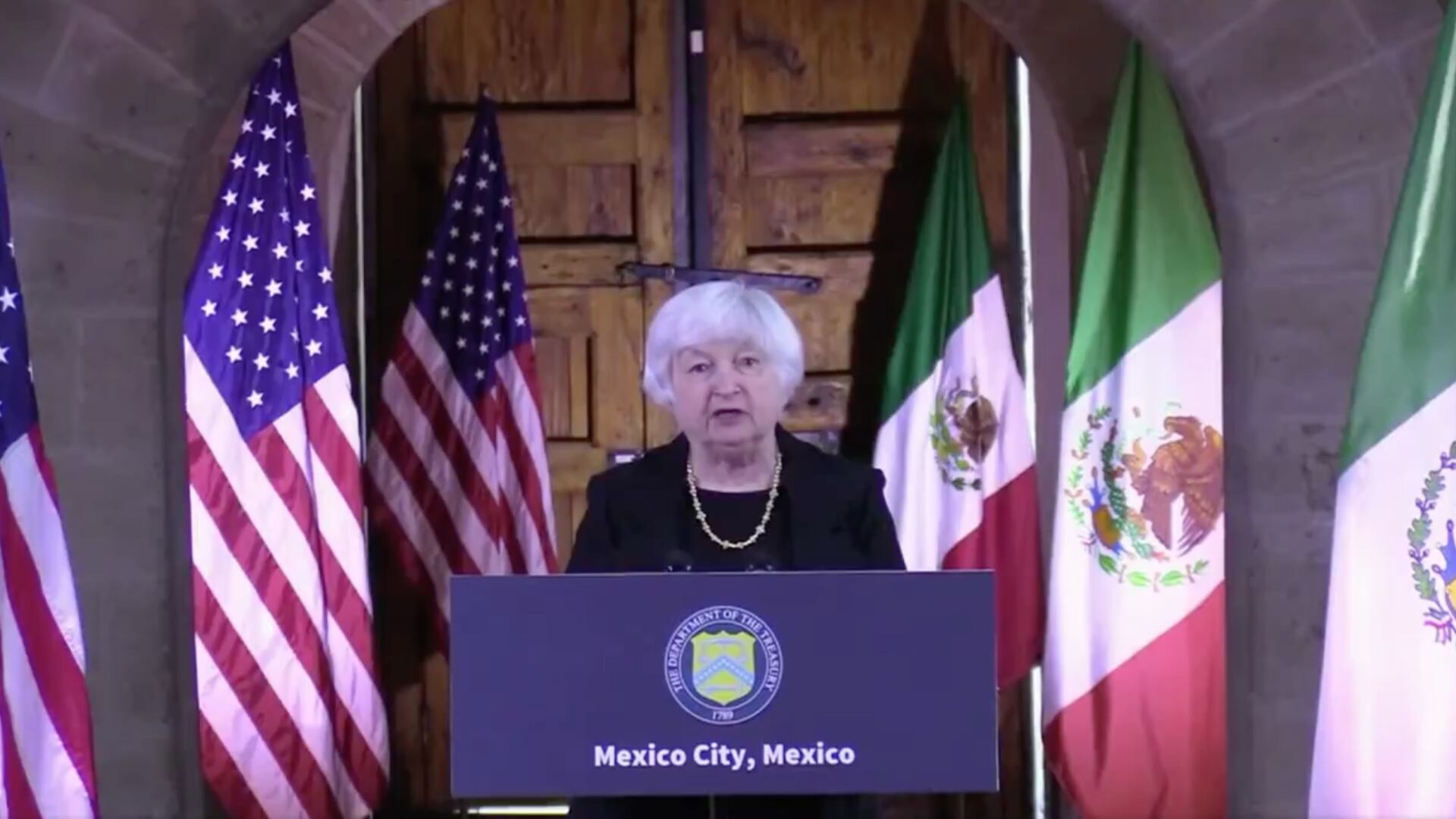 Janet Yellen,secretaria del Tesoro de EE. UU.