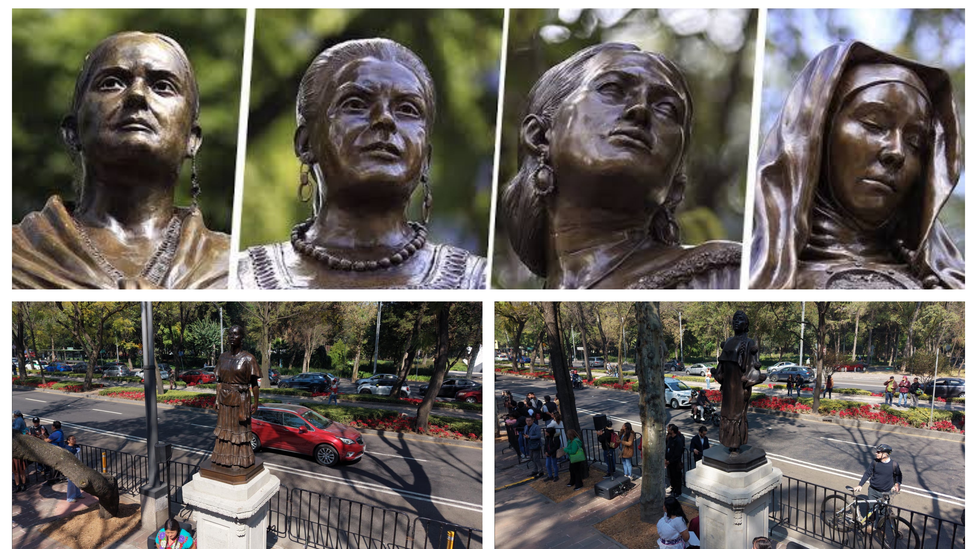 Estatua en Reforma