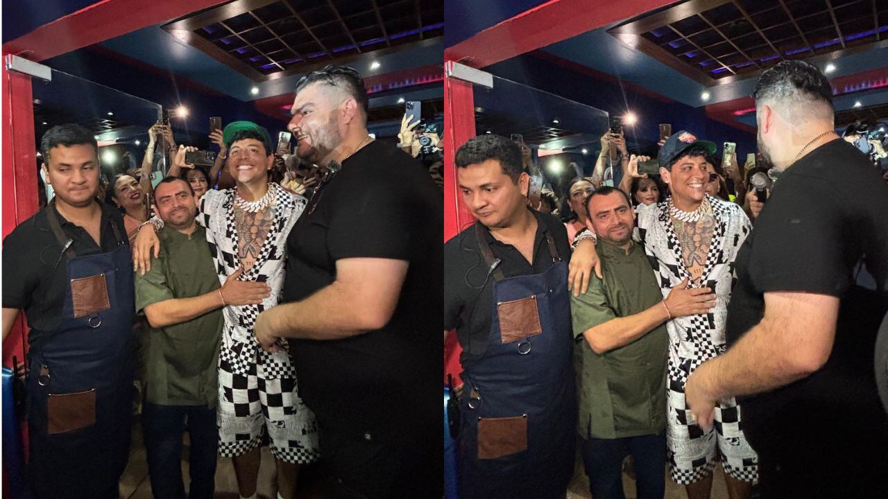 Eduin Caz celebra en Mazatlán la inauguración de la tercera sucursal de Agustito Sunset