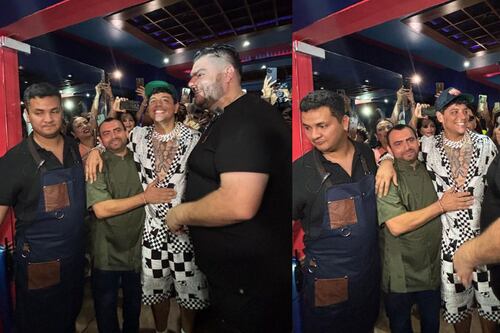 Eduin Caz celebra en Mazatlán la inauguración de la tercera sucursal de Agustito Sunset