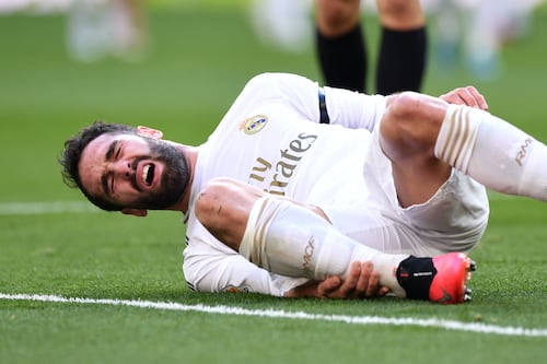 Dani Carvajal se vuelve a lesionar; Sergio Ramos regresa con el Real Madrid