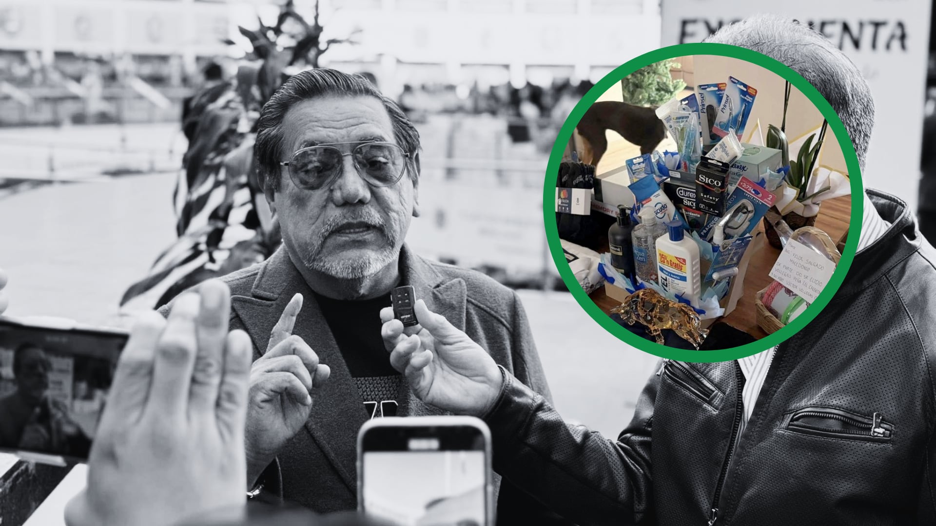 Félix Salgado Macedonio y el regalo polémico que recibió por su cumpleaños