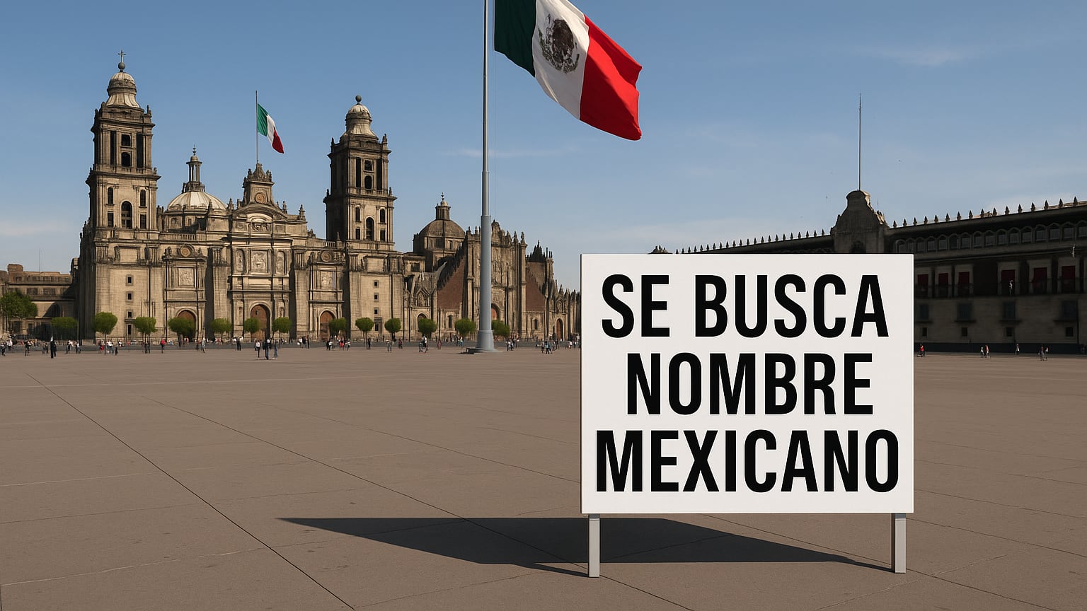 La plaza más importante de México podría tener un nuevo nombre.