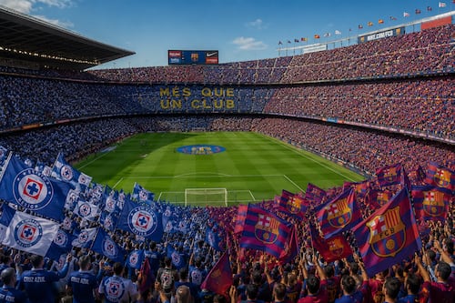¡Partidazo! Barcelona quiere a Cruz Azul como rival para el Trofeo Joan Gamper