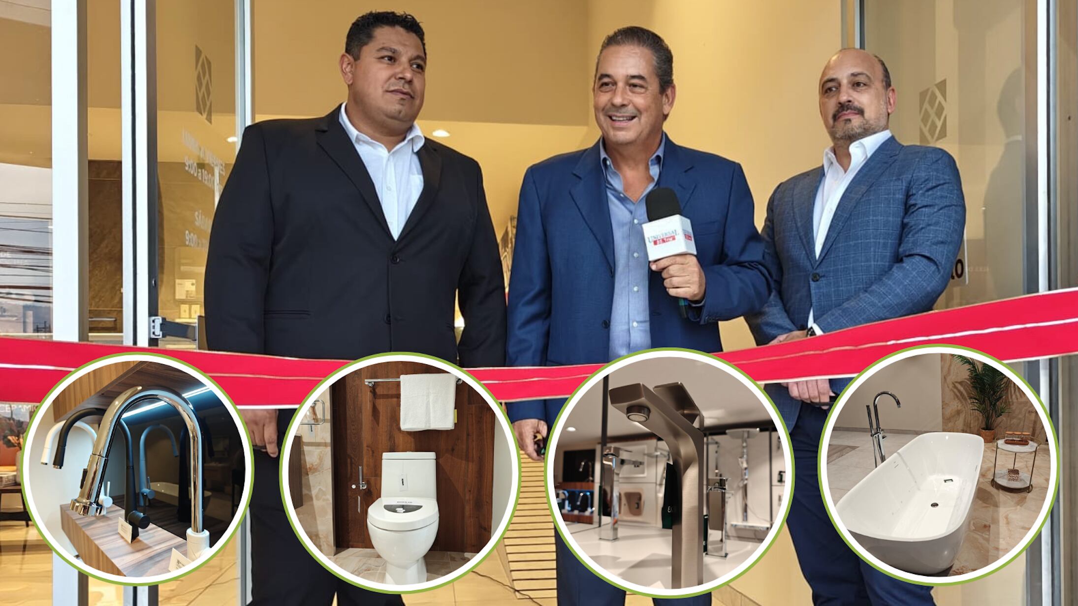 Diseñada como un showroom, ofrece una experiencia única en la selección de materiales y acabados para cualquier tipo de proyecto de interiorismo