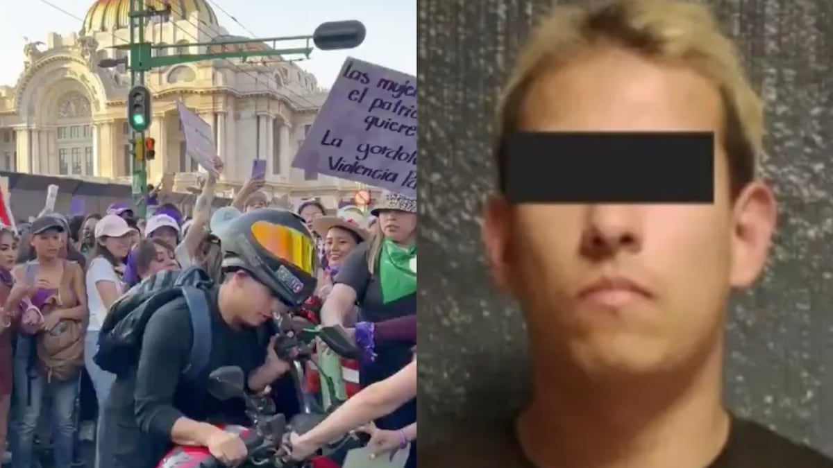 El motociclista agredió a varias mujeres, pero fue liberado. (Especial)