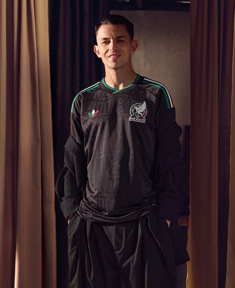 Jersey alternativo de México para el Mundial 2026.