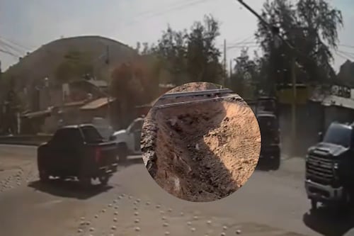 Reportan cráter en carretera 544 que conecta a Mascota y Talpa; ambos mantienen Código Rojo