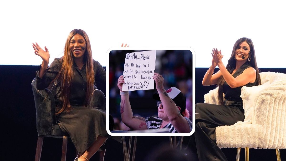 La famosa tenista inspiró a los asistentes al foro Inspira.