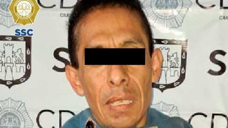 Detienen con drogas a violador serial en alcaldía Tlalpan
