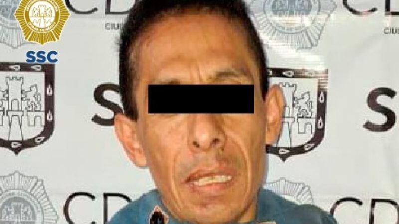 Detienen con drogas a violador serial en alcaldía Tlalpan