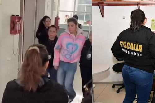 Video: Aleska Génesis asiste a la Fiscalía para firmar su libertad condicional