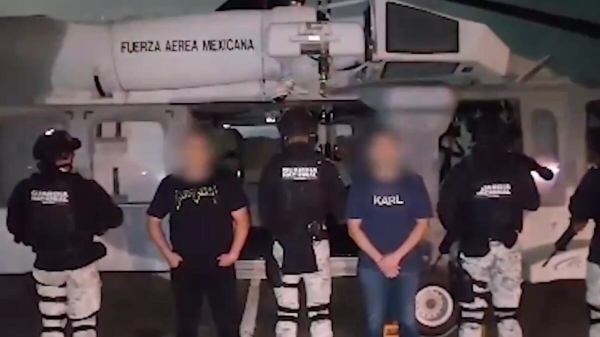 Detienen a presuntos integrantes del CJNG