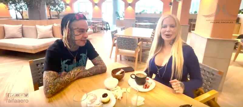 Sabrina Sabrok y su experiencia por el AIFA