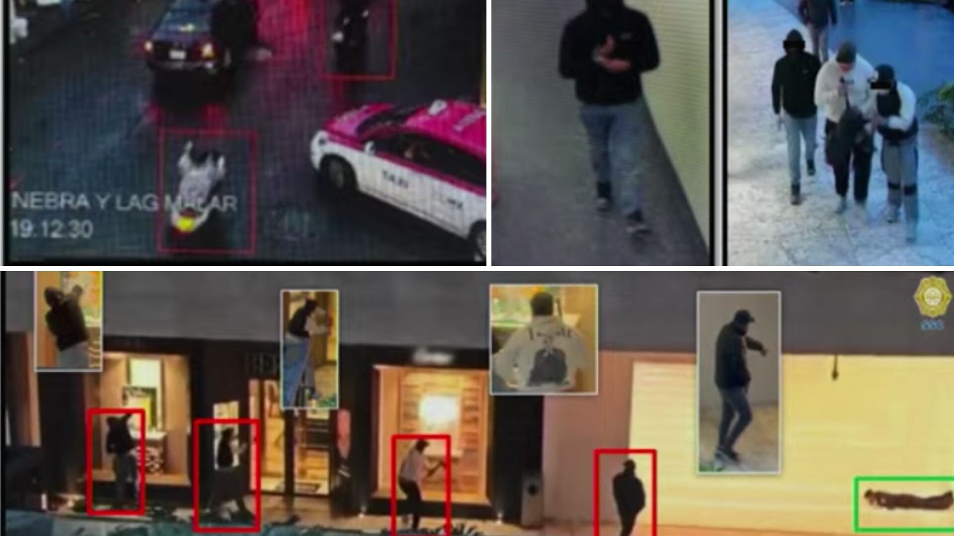 Robo a joyería Berger.