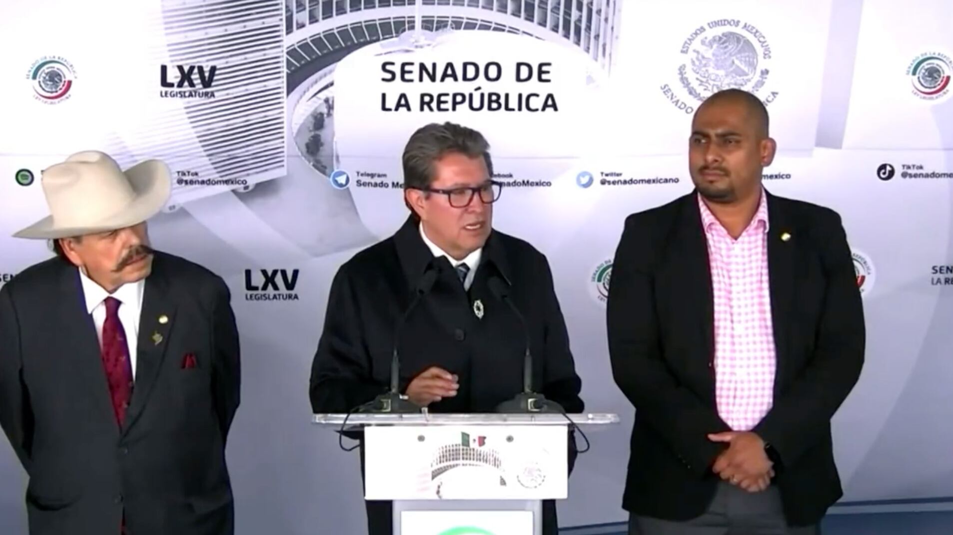 Ricardo Monreal, senador por Morena