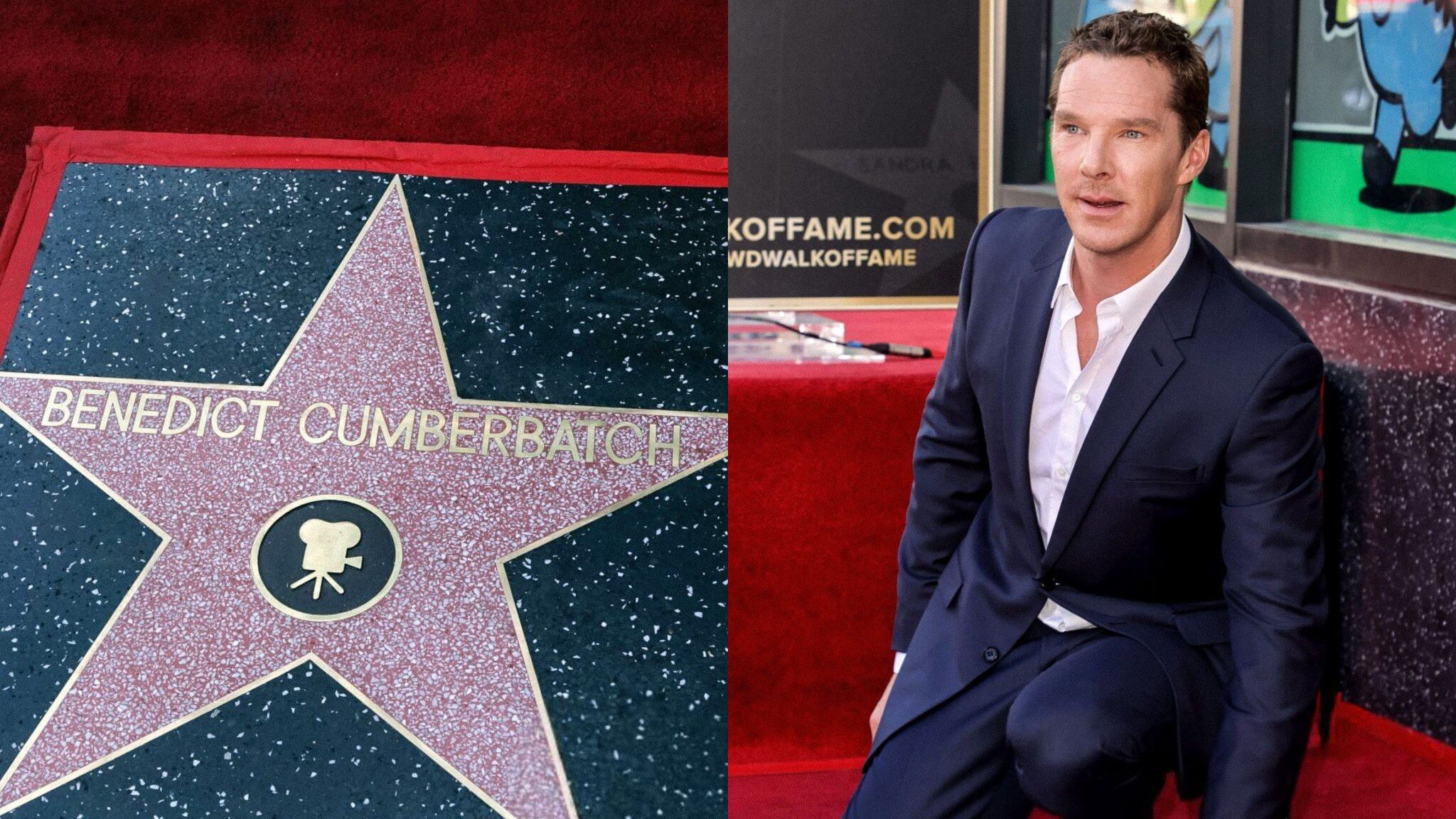 El nominado al Oscar como “Mejor Actor” y protagonista de ‘Doctor Strange’ el actor inglés Benedict Cumberbatch finalmente tiene una estrella.
