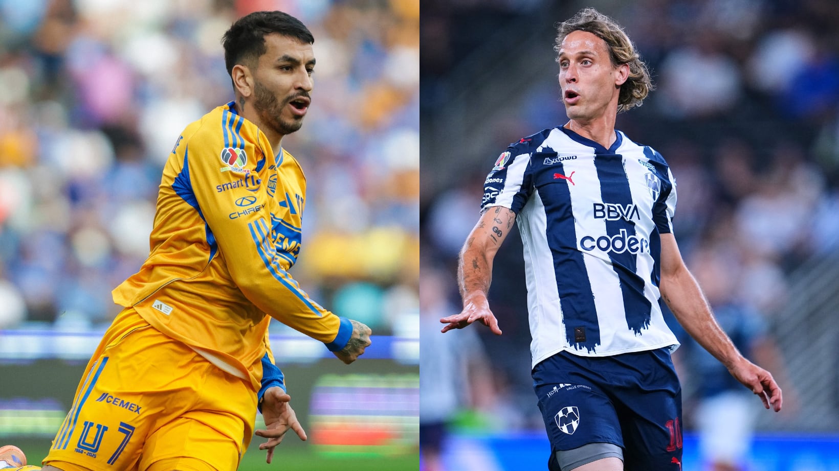 Ángel Correa y Sergio Canales son las figuras de Tigres y Rayados.