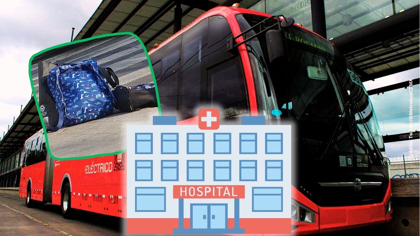 Madre e hijo atropellados por el Metrobús son hospitalizados