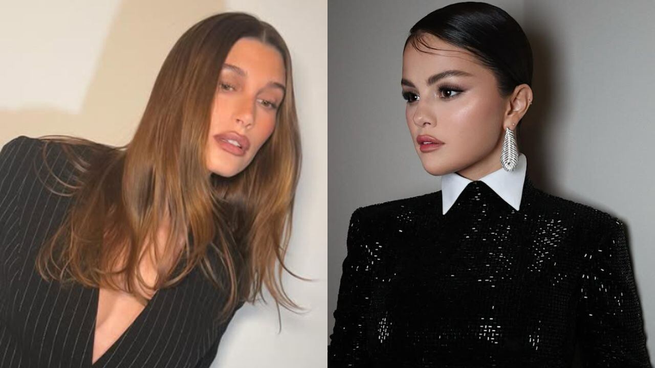 Hailey Bieber y Selena Gomez