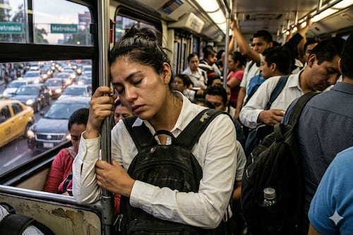 Tu trabajo empieza agotado: traslados de 2 horas golpean productividad y empleo