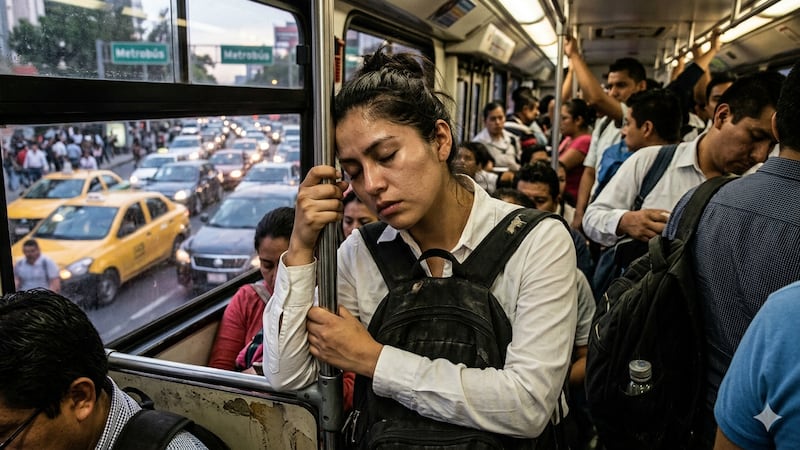Tu trabajo empieza agotado: traslados de 2 horas golpean productividad y empleo