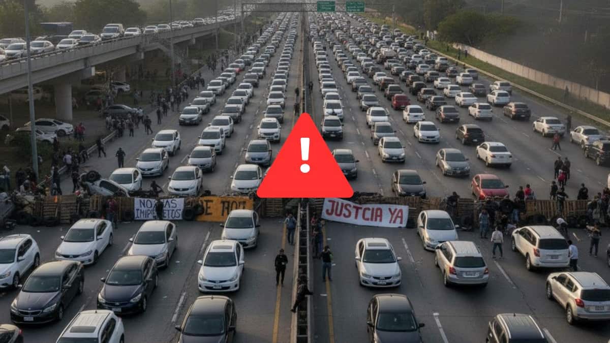 Bloqueos en Edomex el lunes 13 de octubre: conoce vías afectadas y rutas alternativas